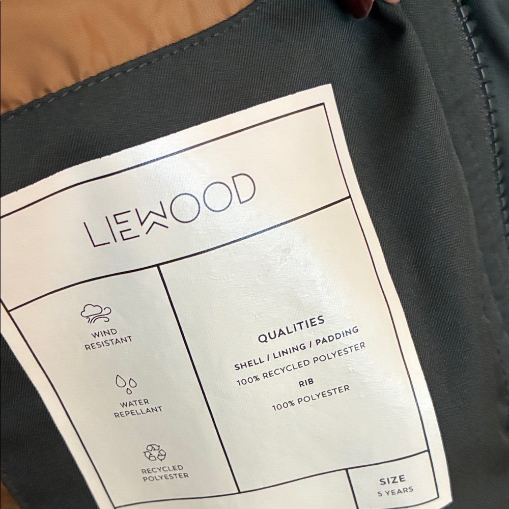 Liewood Kids Quilted Thermo Jacket & Pant Set - Forest Green, 5Y Unisex - Picture 2 of 8